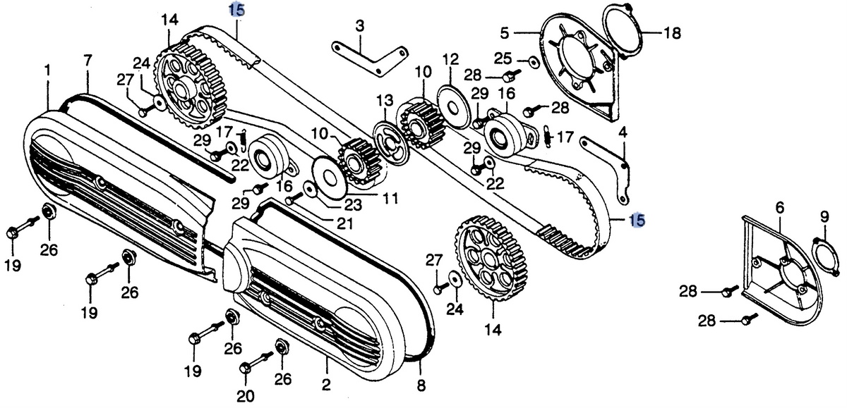 Honda OEM part 14400-679-014X