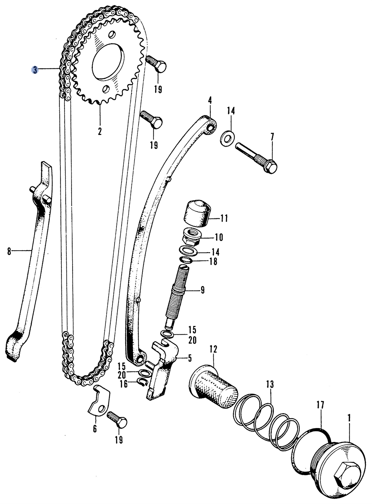 Honda OEM part 14401-958-003