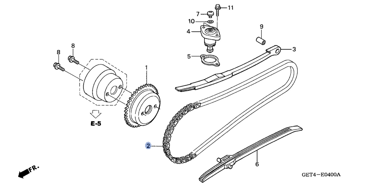 Honda OEM part 14401-GET-004