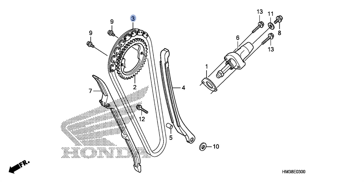 Honda OEM part 14401-HC0-003
