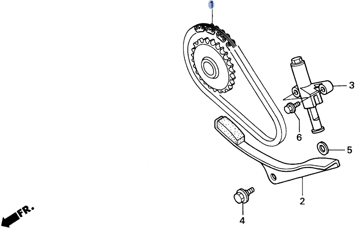 Honda OEM part 14401-HM8-003