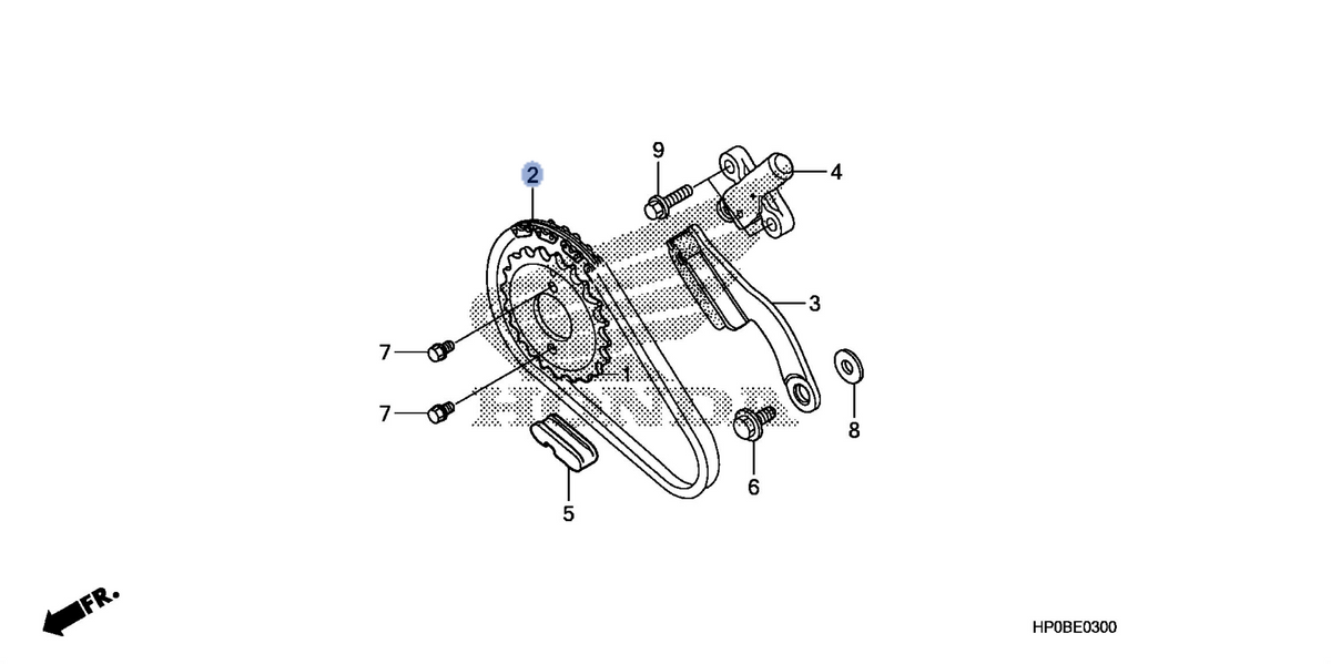 Honda OEM part 14401-HP0-A01