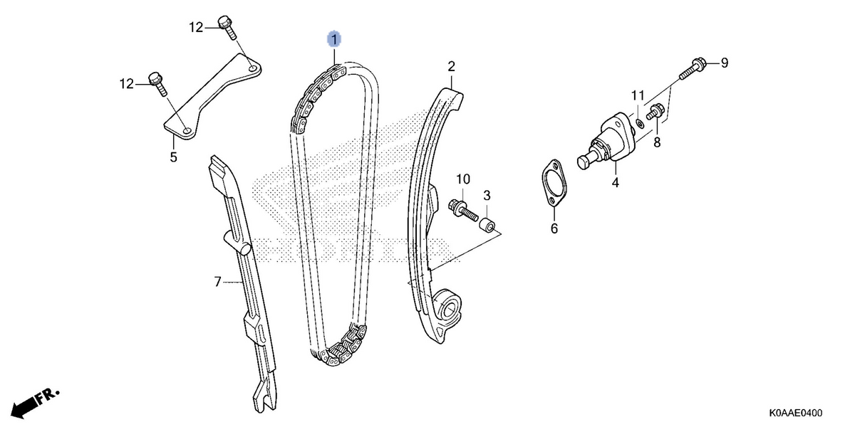 Honda OEM part 14401-K1T-E11