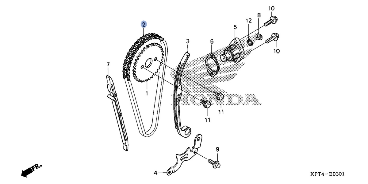 Honda OEM part 14401-KCW-851