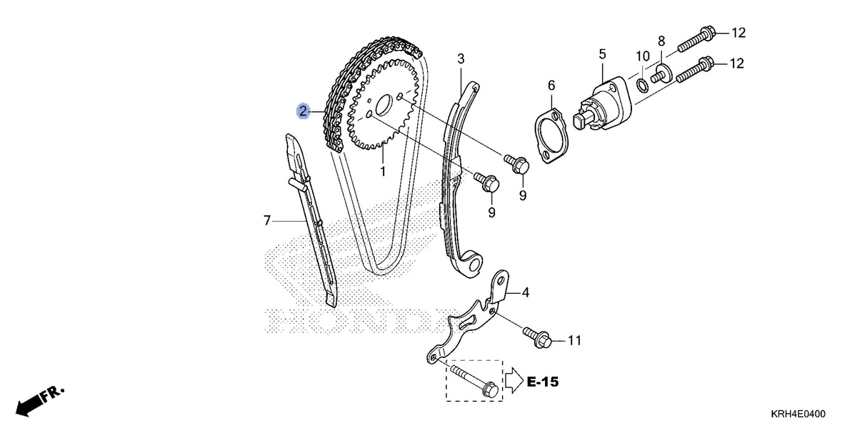 Honda OEM part 14401-KRH-651