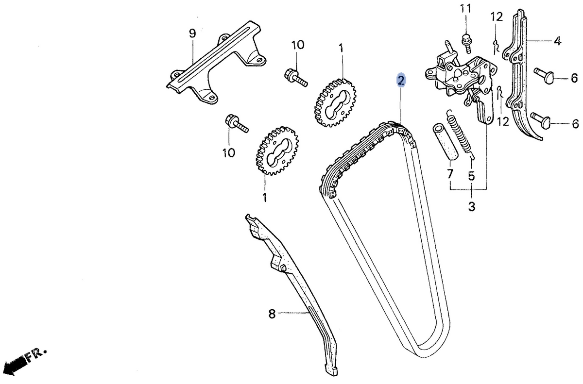 Honda OEM part 14401-MJ0-023