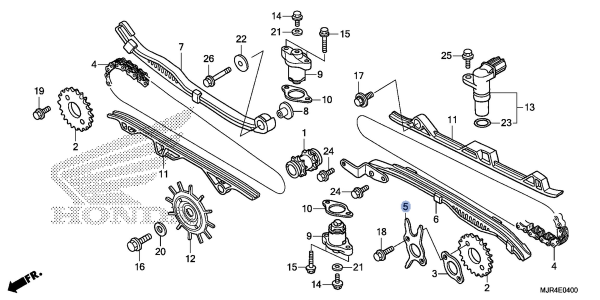 Honda OEM part 14405-MCA-000