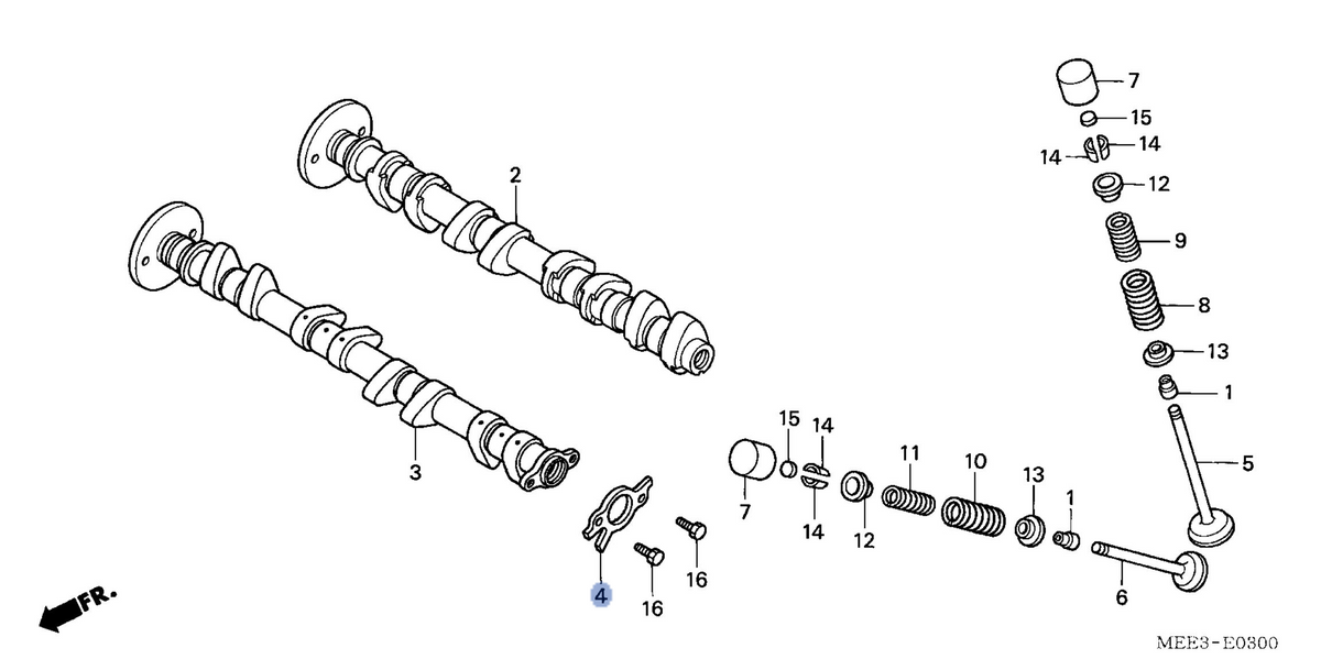 Honda OEM part 14405-MEE-000