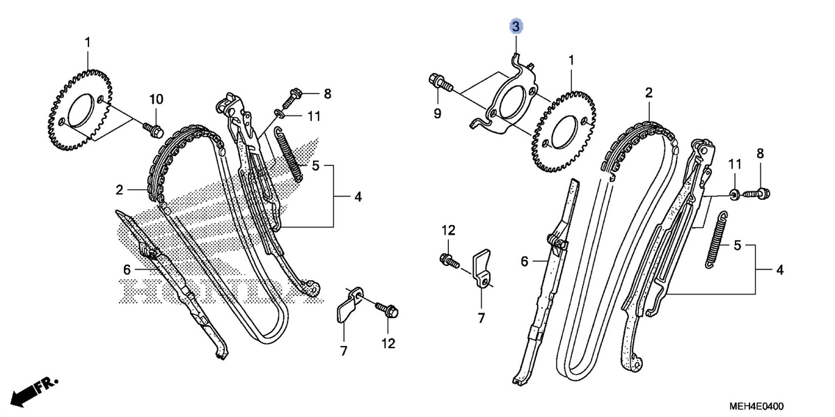 Honda OEM part 14405-MEW-920