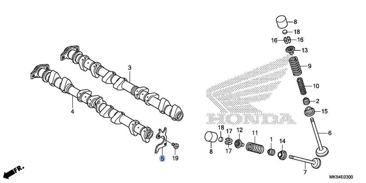 Honda OEM part 14405-MFL-000