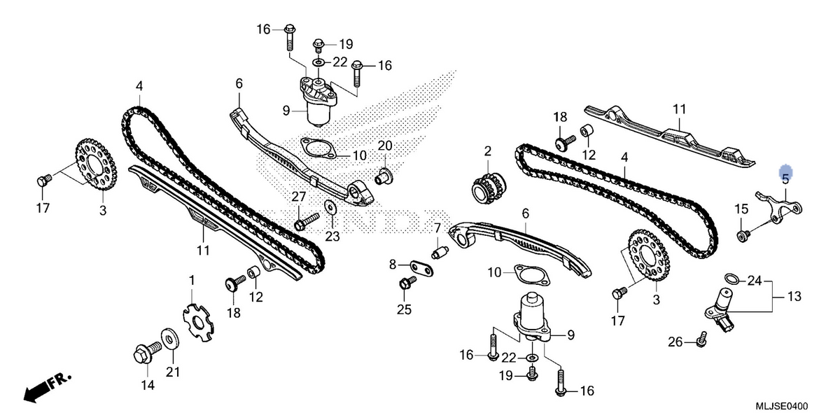 Honda OEM part 14405-MKC-W40
