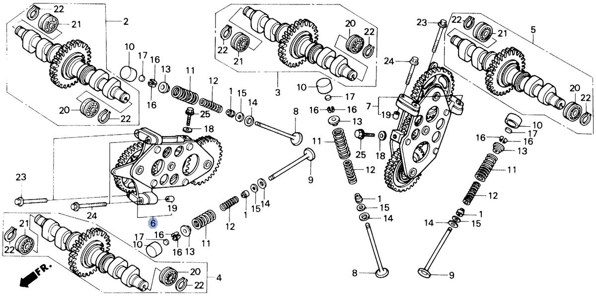 Honda OEM part 14410-MR7-020