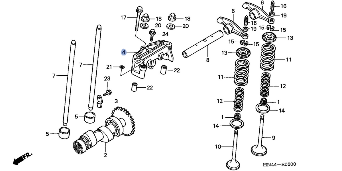Honda OEM part 14411-HN5-670
