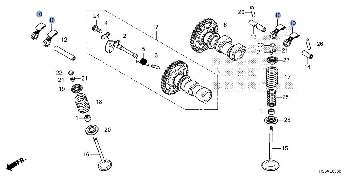 Honda OEM part 14411-K95-AA0