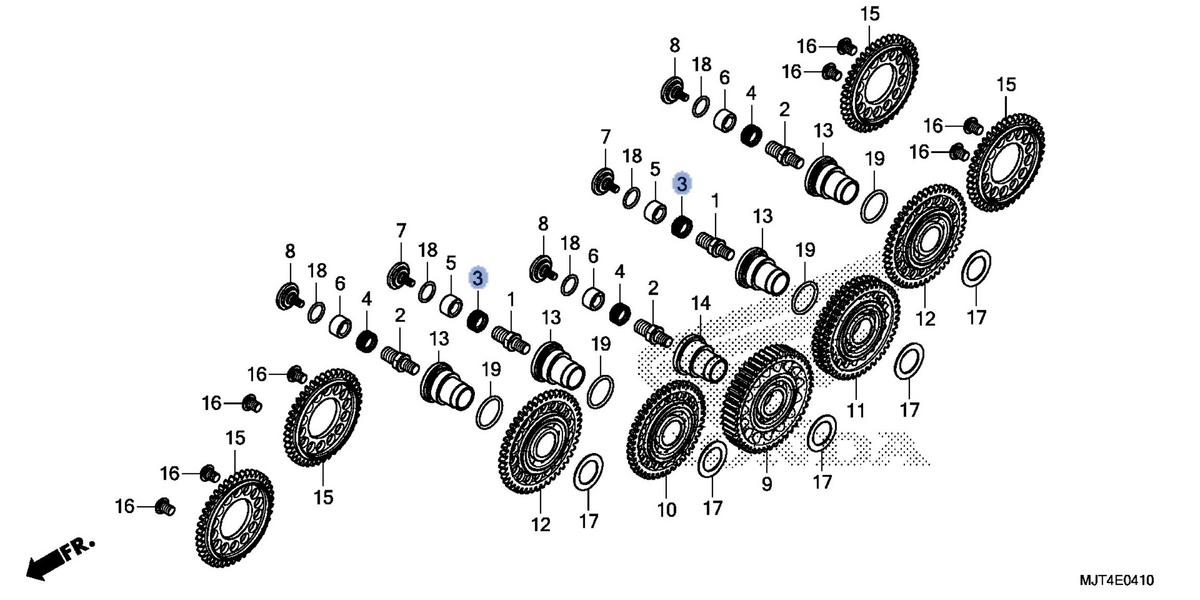 Honda OEM part 14414-MJT-E00