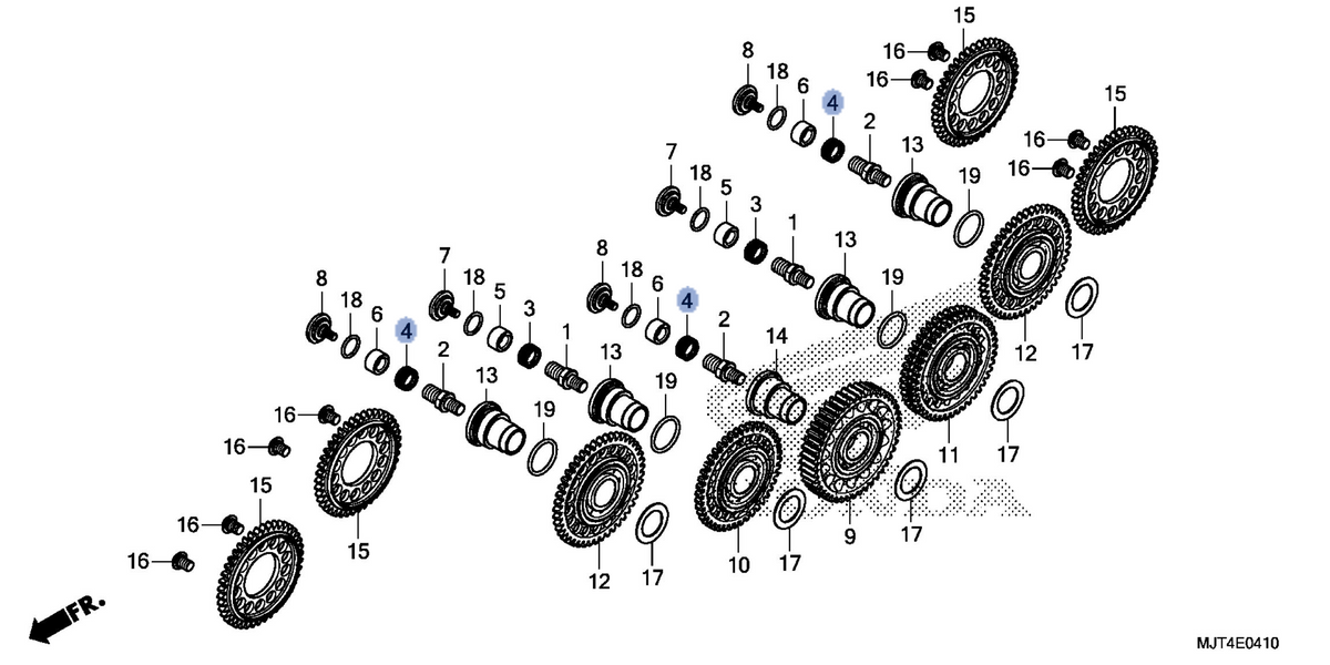 Honda OEM part 14415-MJT-E00