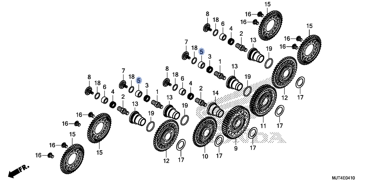 Honda OEM part 14416-MJT-E00