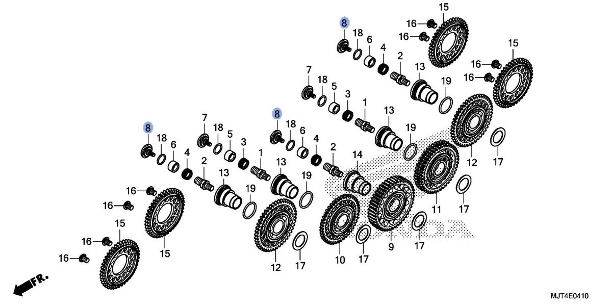 Honda OEM part 14419-MJT-E00