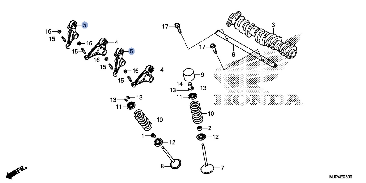 Honda OEM part 14420-HL4-000