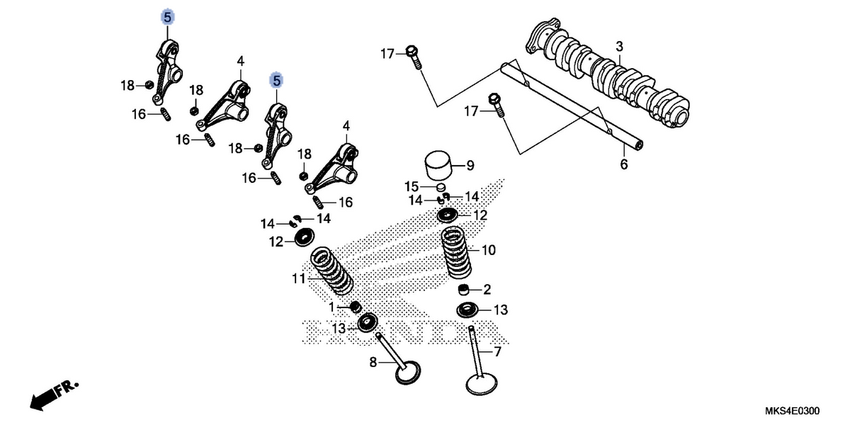 Honda OEM part 14420-MKS-E00