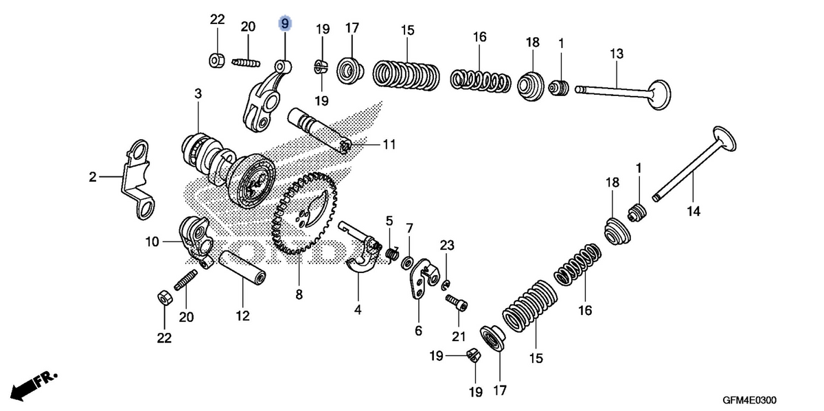 Honda OEM part 14430-GFM-900