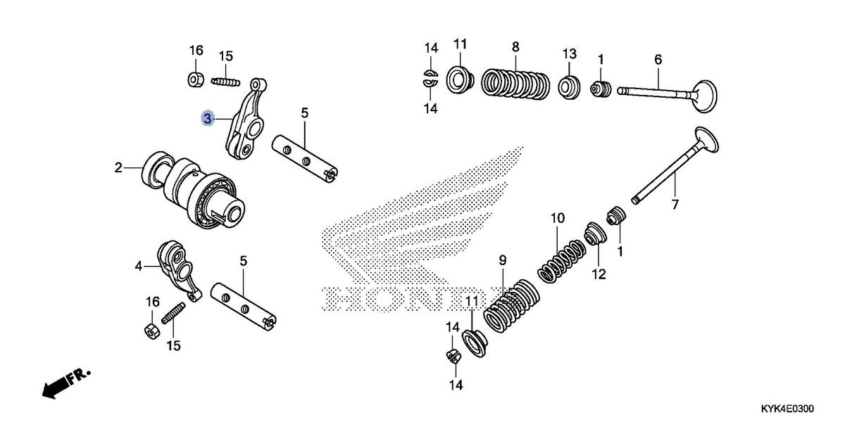 Honda OEM part 14430-GGC-900