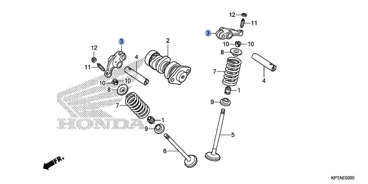Honda OEM part 14430-KTT-900