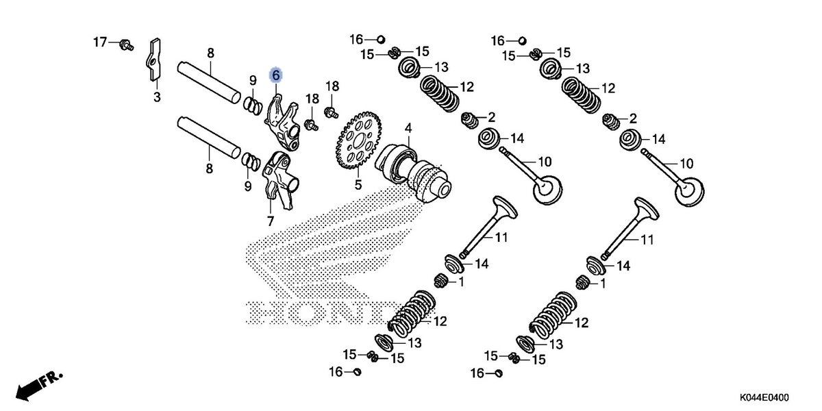 Honda OEM part 14430-KWR-000