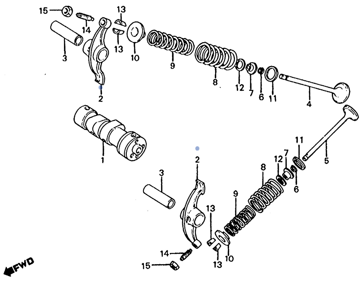 Honda OEM part 14431-035-020