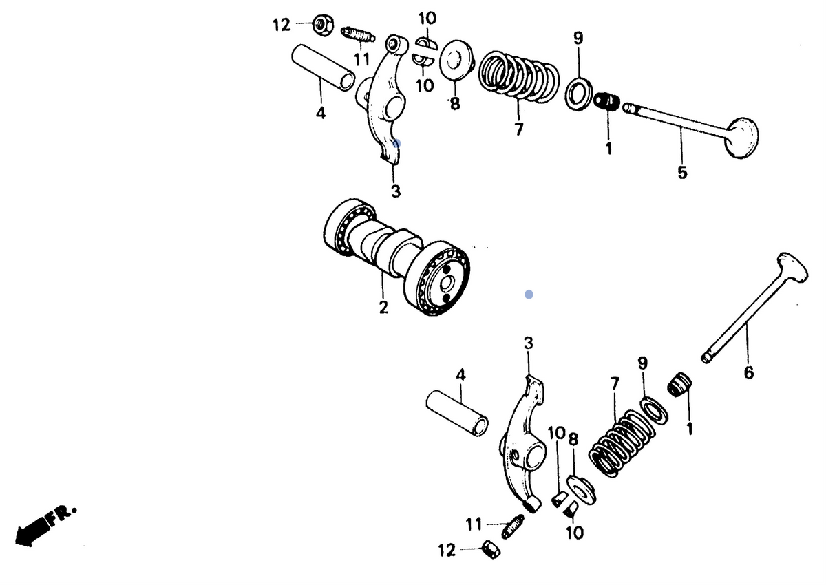 Honda OEM part 14431-GK4-760