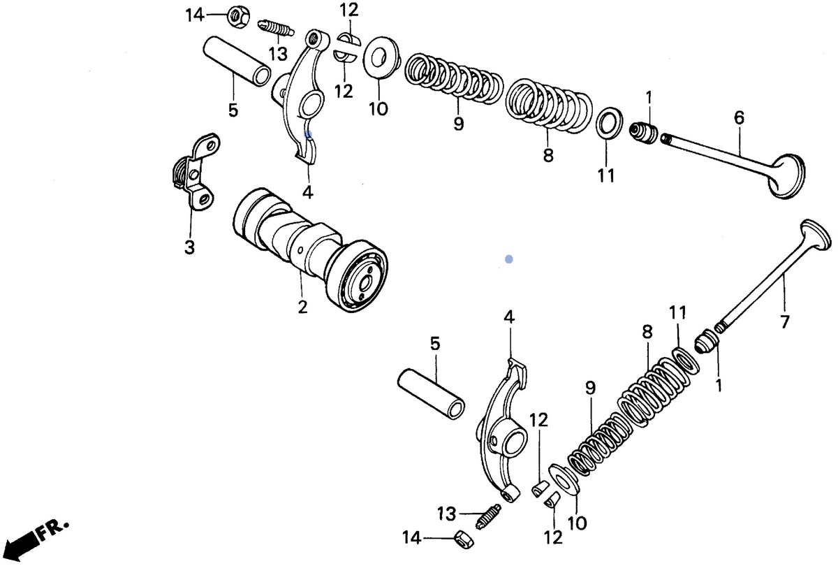 Honda OEM part 14431-GN5-911