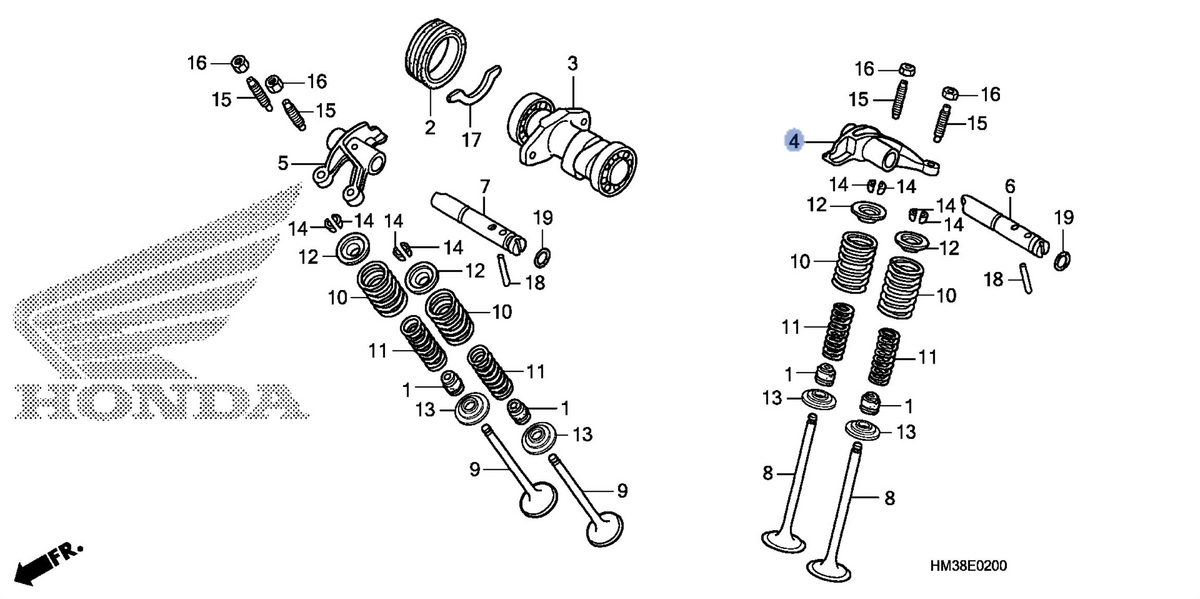 Honda OEM part 14431-HC0-000