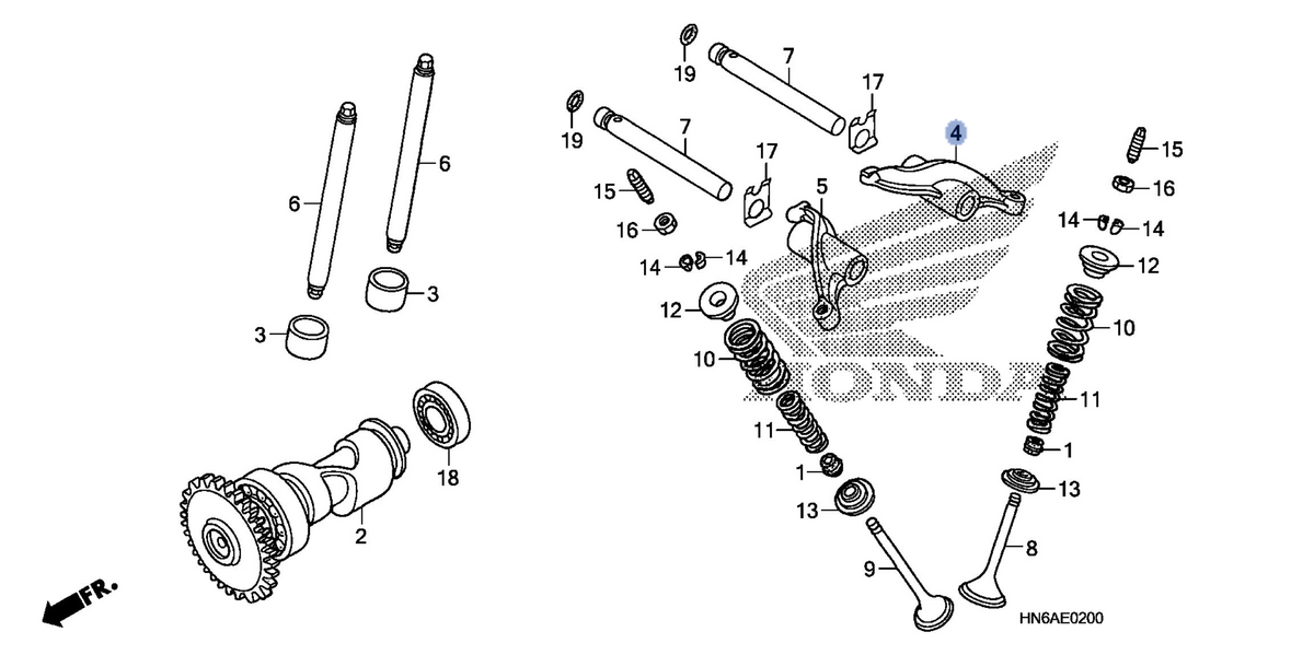 Honda OEM part 14431-HN6-000