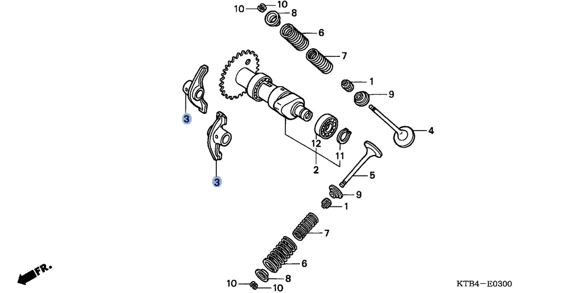 Honda OEM part 14431-KAB-000