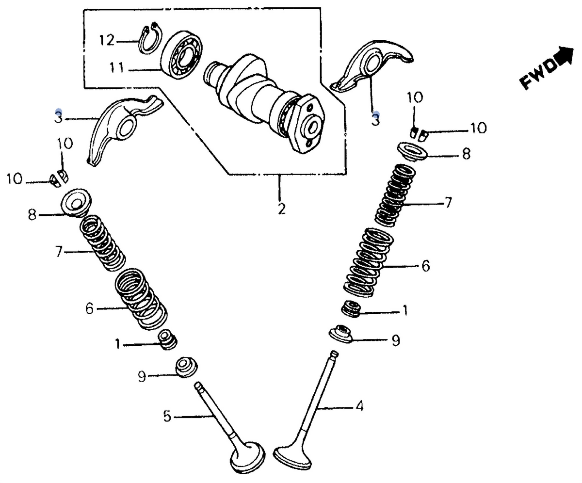 Honda OEM part 14431-KJ9-000
