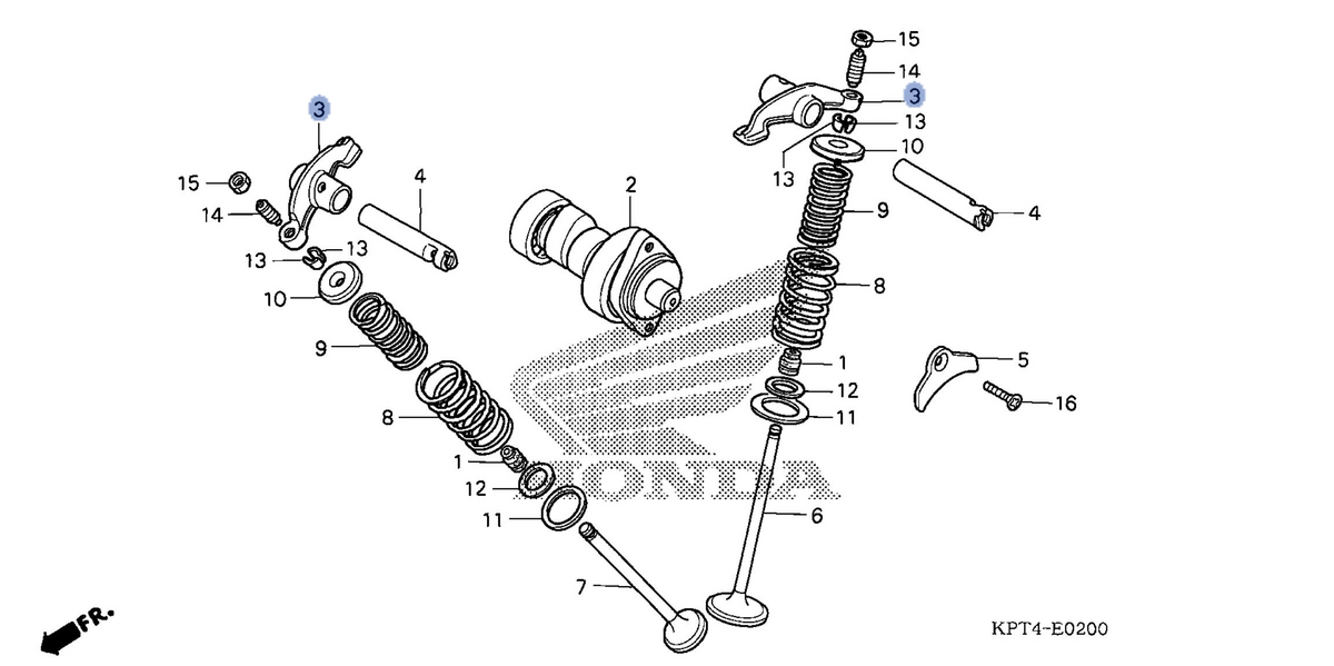 Honda OEM part 14431-KPS-900