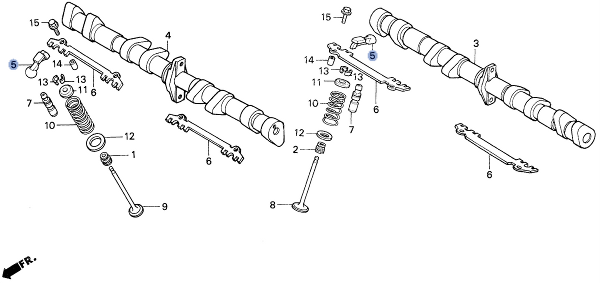 Honda OEM part 14431-MJ0-000