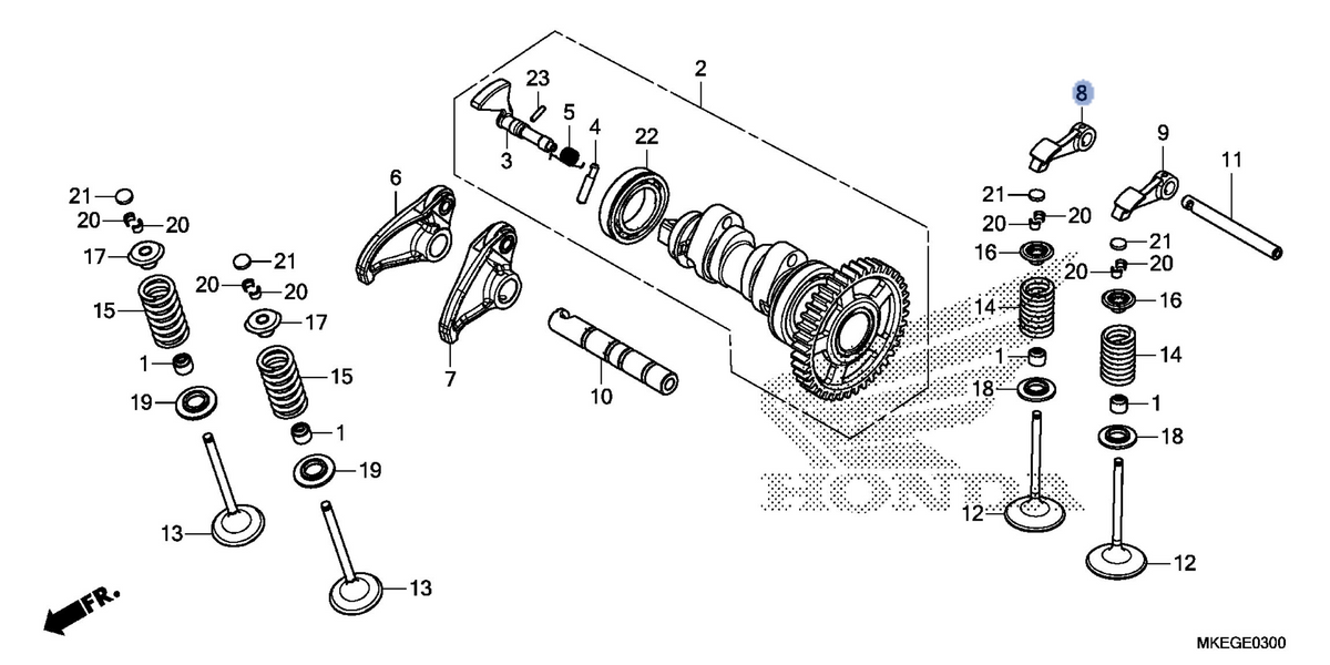 Honda OEM part 14431-MKE-A50