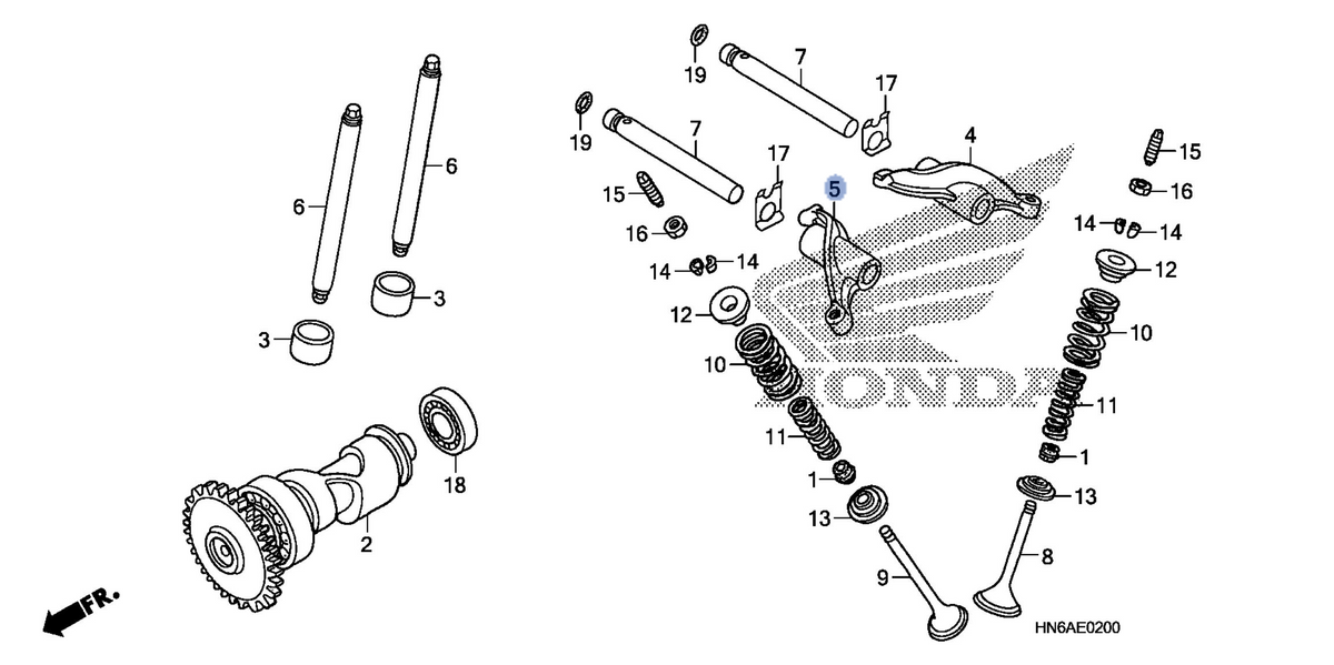 Honda OEM part 14432-HN6-000