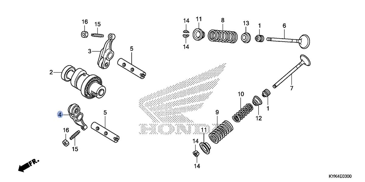 Honda OEM part 14440-GGC-900