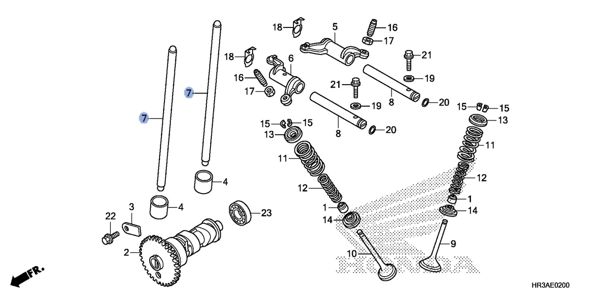 Honda OEM part 14440-HP5-600