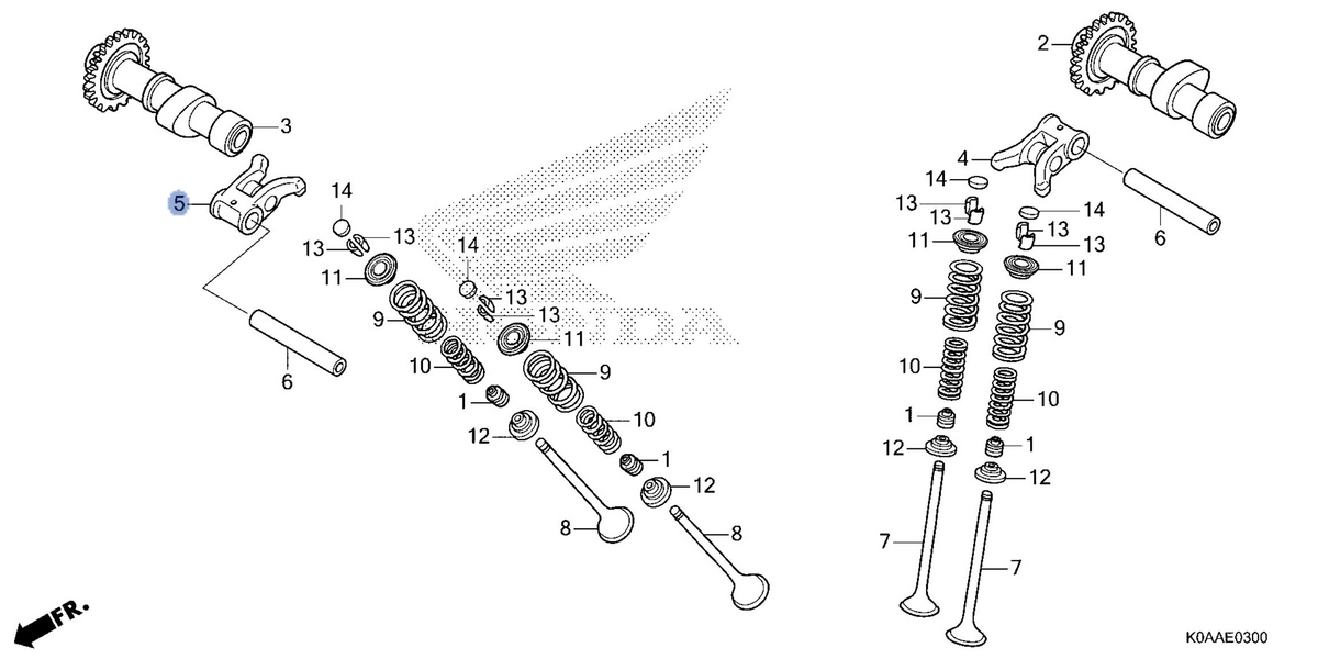 Honda OEM part 14440-K0A-DB0