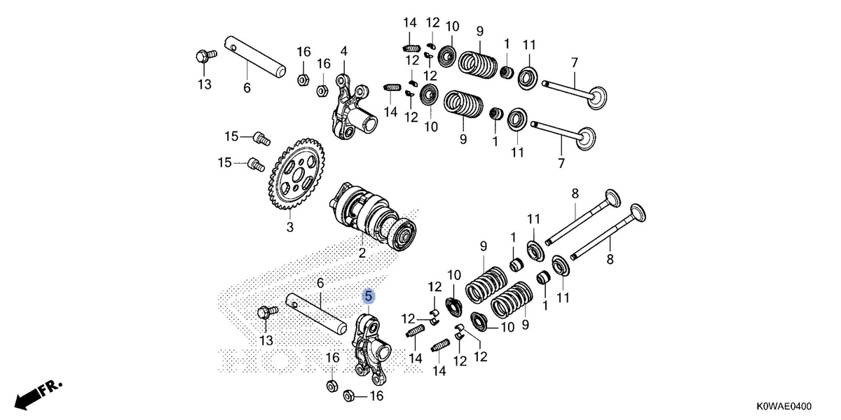 Honda OEM part 14440-K0R-V00