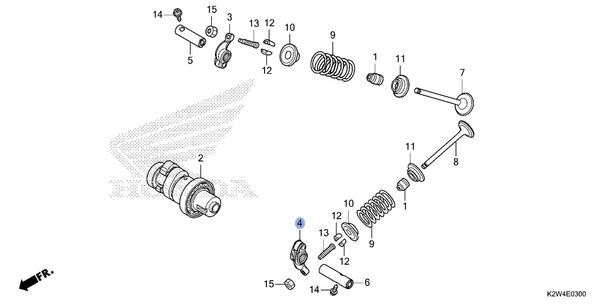Honda OEM part 14440-K1M-T00