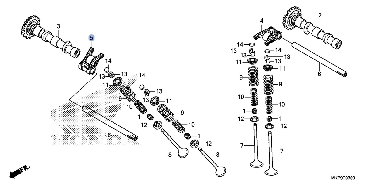 Honda OEM part 14440-MGZ-J00