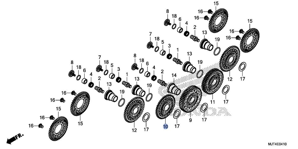Honda OEM part 14440-MJT-E00
