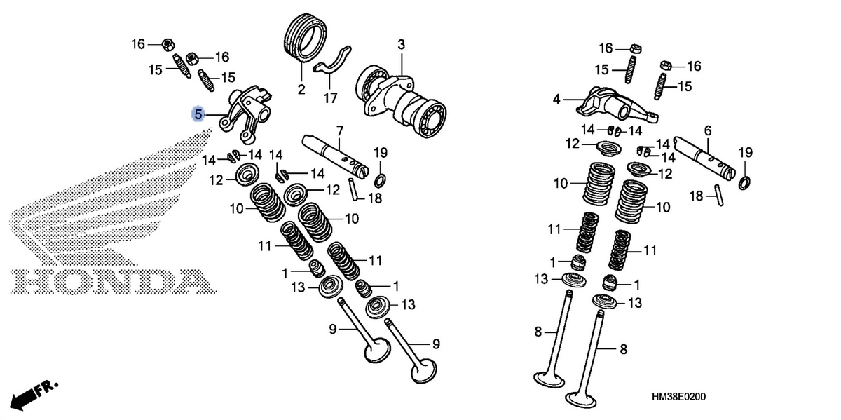 Honda OEM part 14441-HC0-000