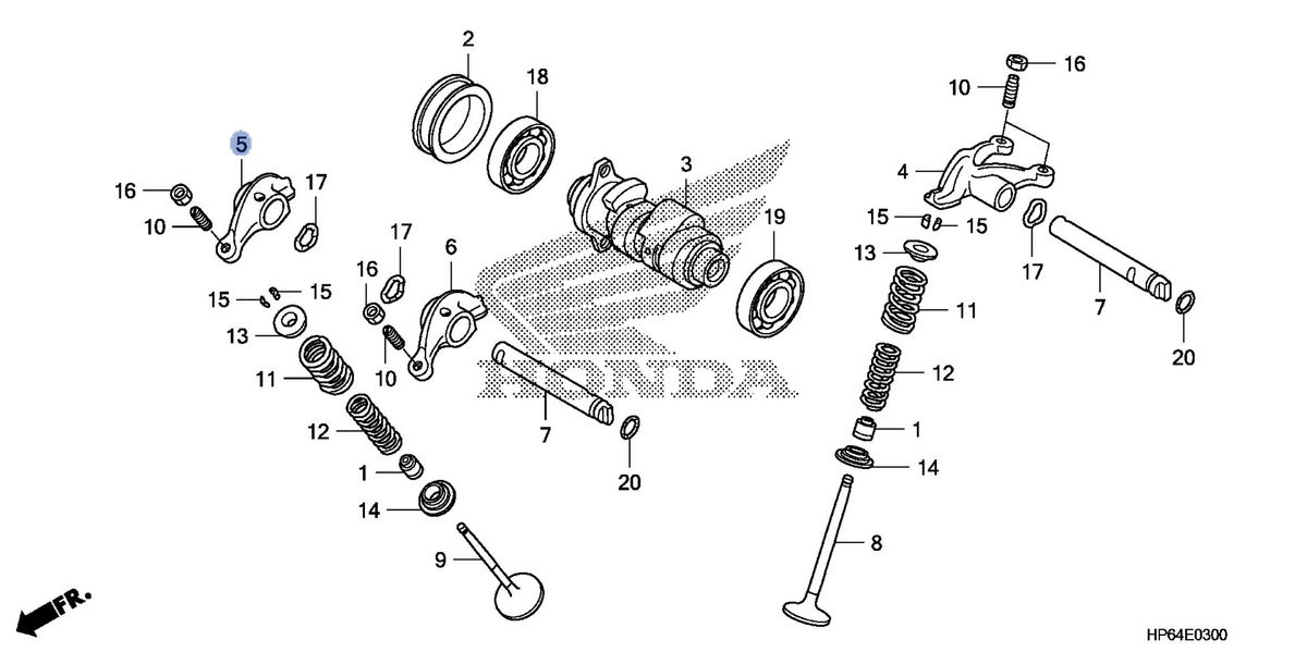 Honda OEM part 14441-HP6-A00