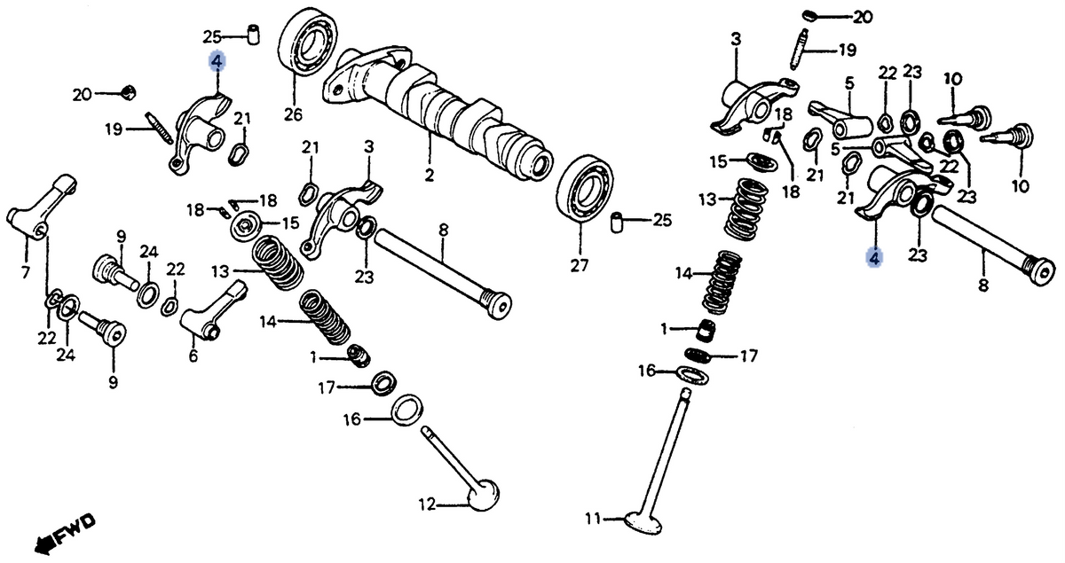 Honda OEM part 14441-KF0-010