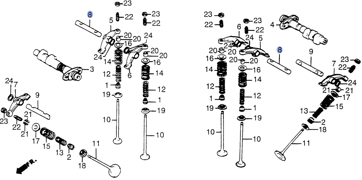 Honda OEM part 14441-MF5-000